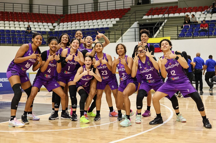 Venezuela a semifinales del Sudamericano Femenino Sub17 de básquet