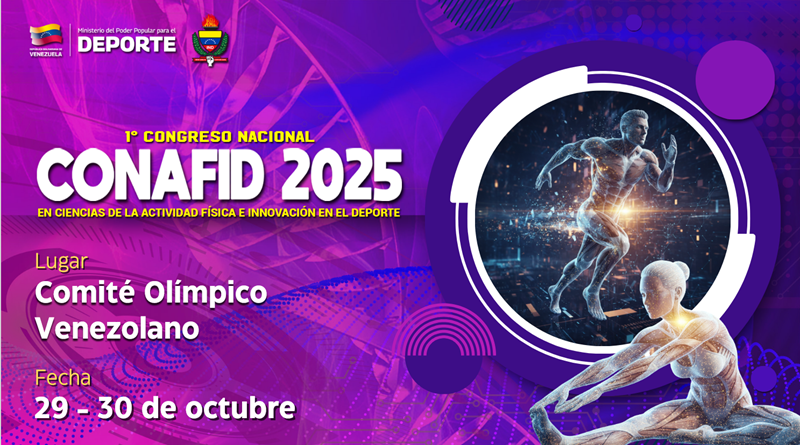 1º Congreso Nacional de Deporte y Ciencia celebrará el COV