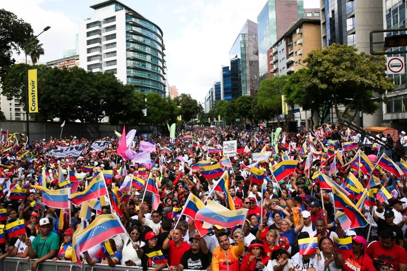 Regiones participan masivamente en la Gran Marcha por la Paz
