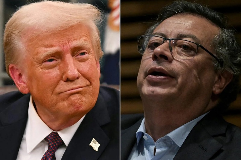 Presidente Petro desafía sanciones de EEUU sobre narcotráfico