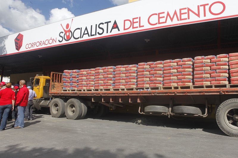 Venezuela producirá 8 millones de toneladas de cemento en 2026