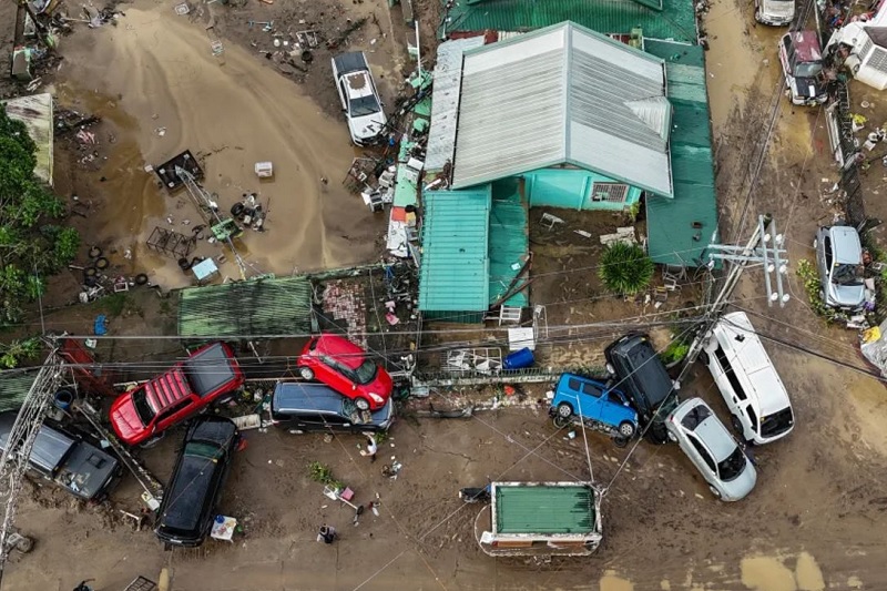 Tifón Kalmaegi deja más de 40 muertos en Filipinas