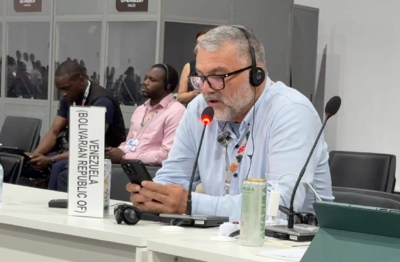 Ministro Molina exige financiamiento climático justo en la COP30