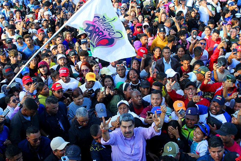 El 90% de los venezolanos ve a Maduro como garantía de la paz