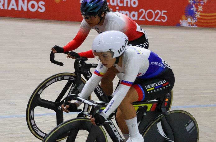 Lilibeth Chacón gana plata en ciclismo de pista de los Bolivarianos