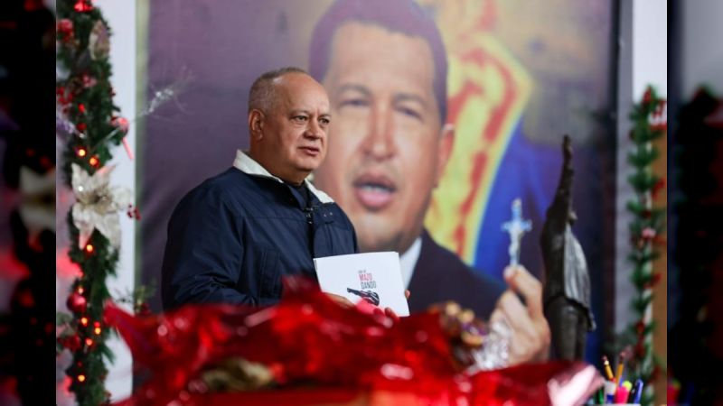 Cabello afirma que Ongs salieron a protestar por Nobel de María Corina