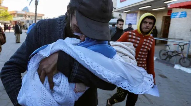 Frío y temporal agravan crisis en Gaza: 17 muertos en diciembre