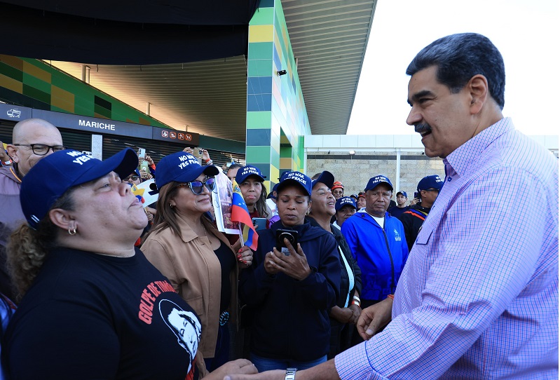 Presidente Maduro entrega rehabilitado Sistema de Metrocable Mariche