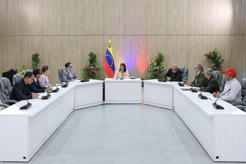 Delcy Rodríguez: “Esta es la Venezuela que no se rinde"