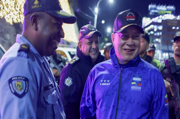 Ministro Cabello constata tranquilidad en la Gran Caracas