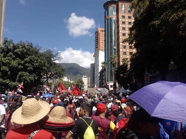 Gran Marcha de la Juventud dio un paso al frente en defensa del país