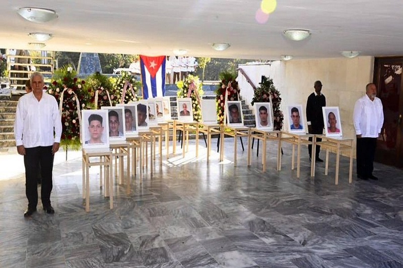 Cuba recibe a los héroes cubanos caídos en ataque de EEUU a Venezuela