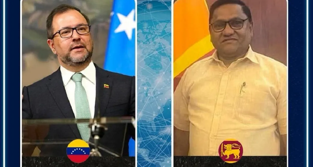 Gobierno de Sri Lanka reafirma apoyo hacia Venezuela