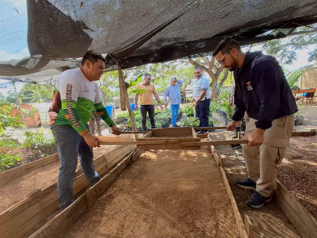 Revisan progreso en viveros de Macarao previo al Plan Chuquisaca 2030