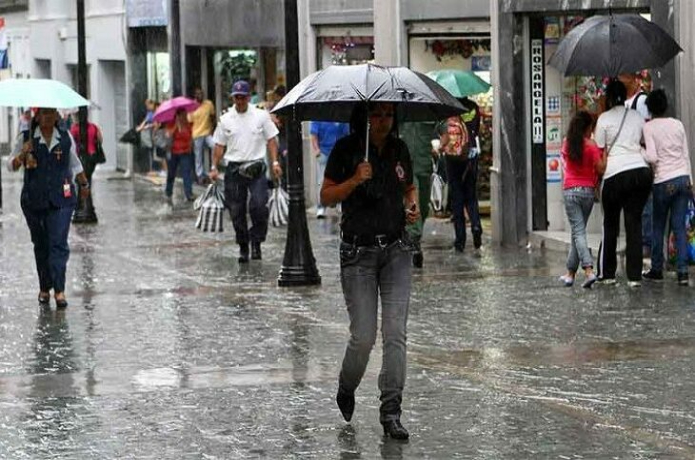Lluvias y lloviznas dispersas en seis estados del país este viernes