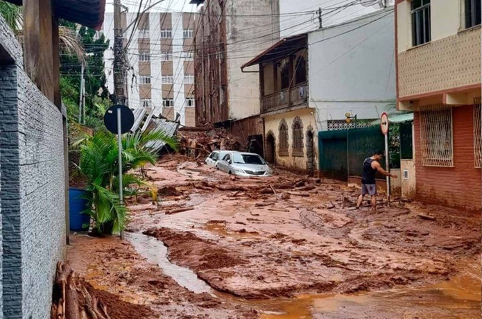 Intensas lluvias en sureste de Brasil dejan al menos 36 fallecidos