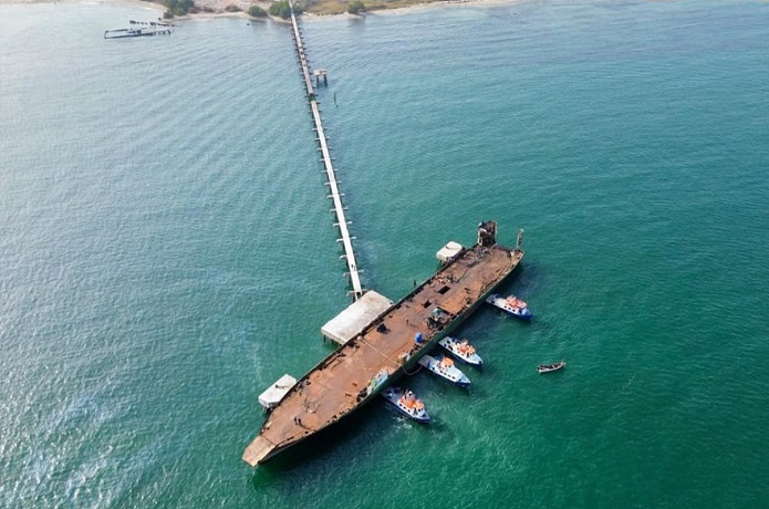 Reflotan buque de pasajeros Concepción Mariño en Anzoátegui