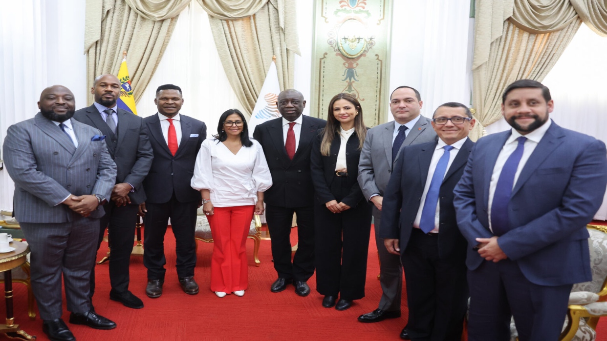 Presidenta (E) recibe a representantes de Cámara Africana de Energía