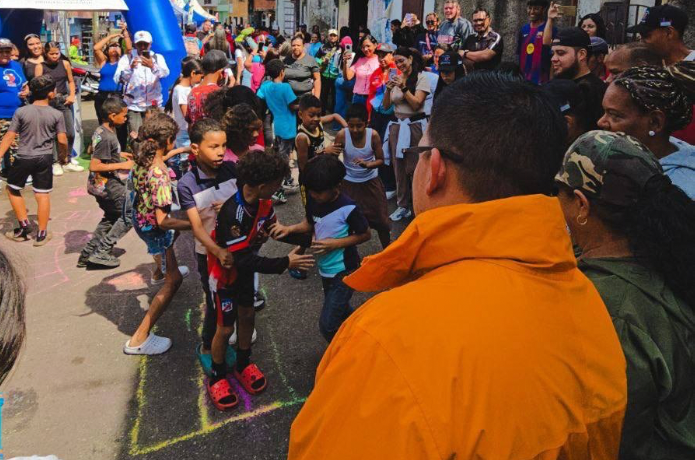 Más de mil familias fueron atendidas en la parroquia San Juan