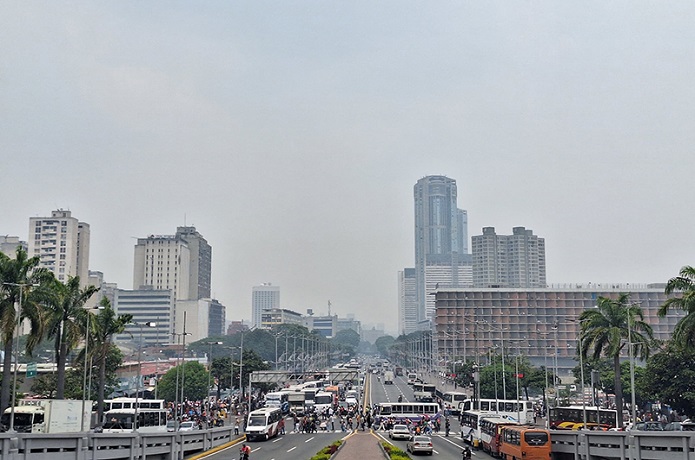 Inameh indica presencia de una densa capa de calima este lunes Caracas