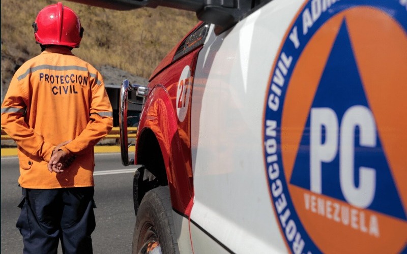 Protección civil extingue con éxito incendio en la parroquia Coche