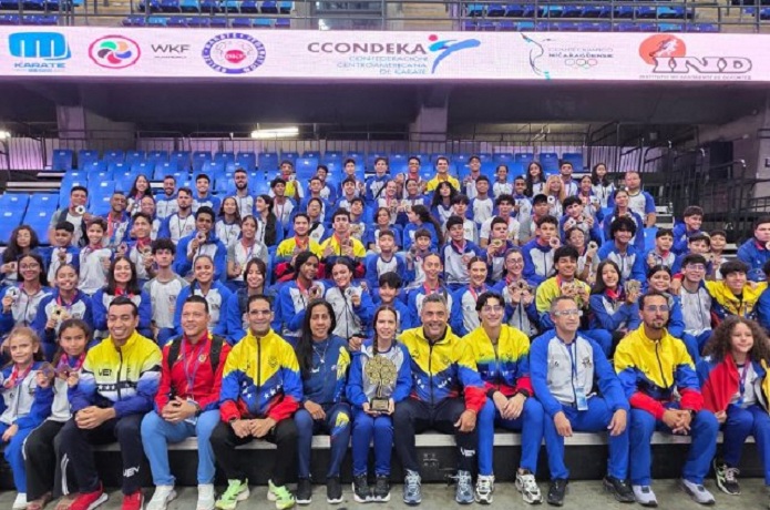 Venezuela bicampeona del Centroamericano de Karate en Nicaragua
