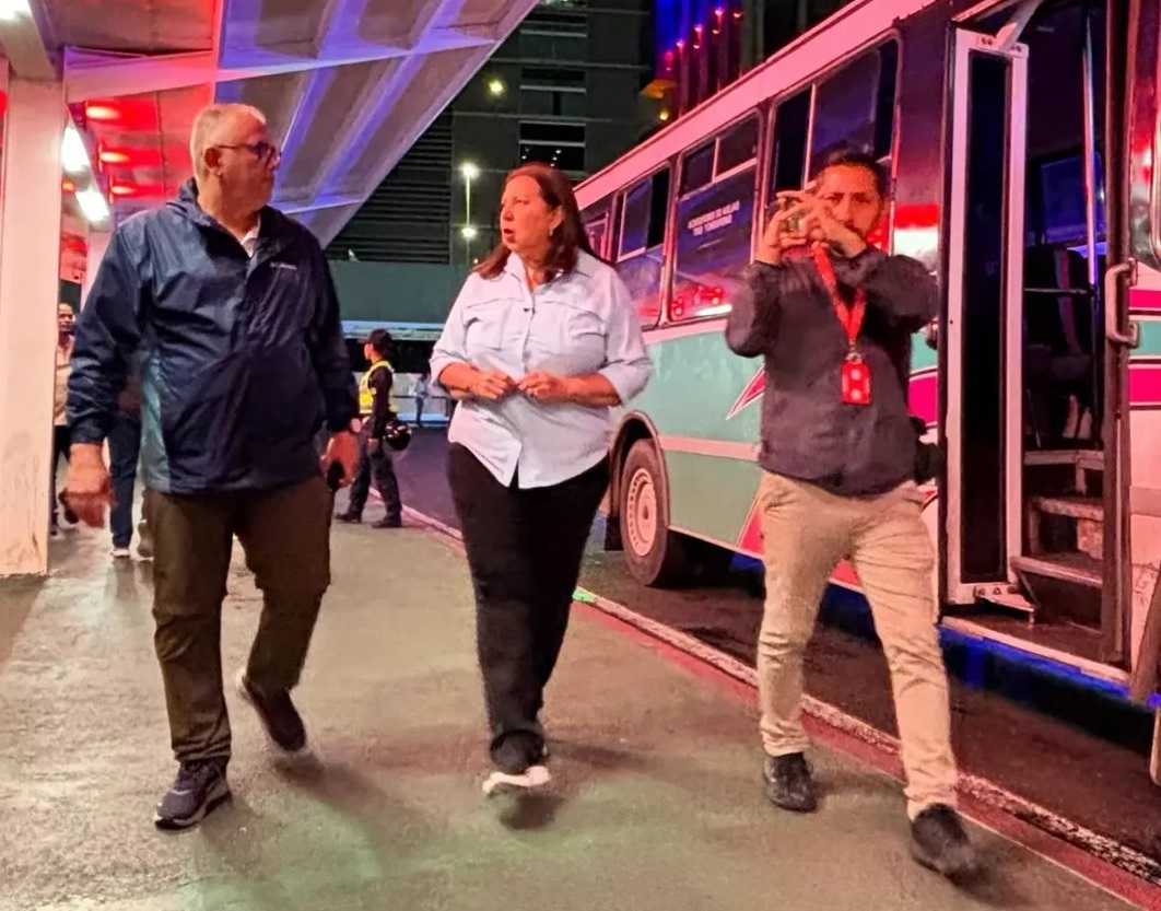 Alcaldesa supervisa plan de contingencia por paro de transporte