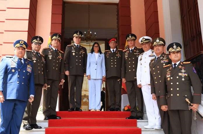 Delcy Rodríguez anuncia nuevos miembros del Alto Mando Militar