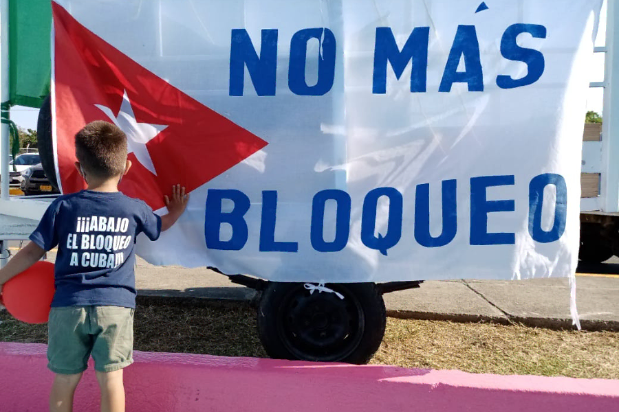 Promueven un manifiesto contra el asedio medieval y el bloqueo a Cuba
