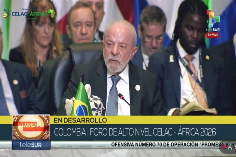 Presidente de Brasil participa en el Foro CELAC-África en Bogotá