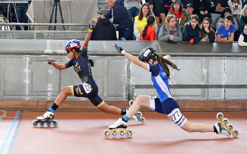 Barinesa Jessiré Rivas brilla con tres oros en el Speed Track Europa