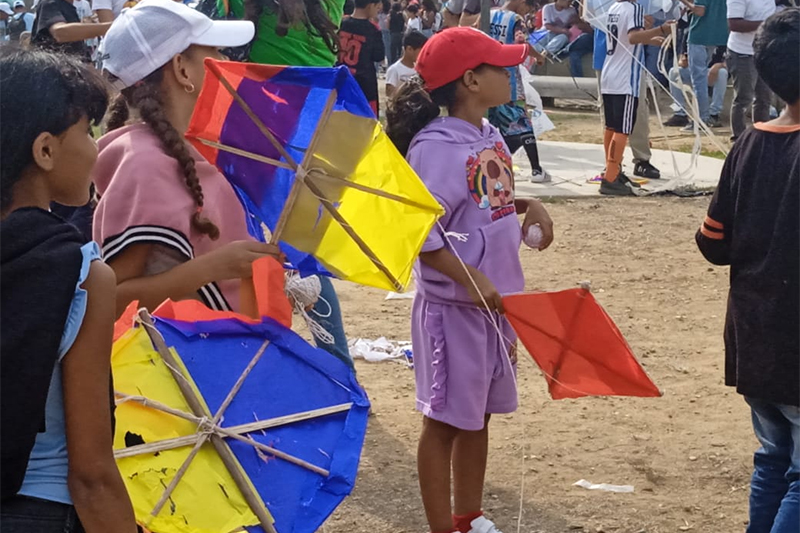 5° Festival de papagayos llenó el cielo caraqueño de colores tricolor