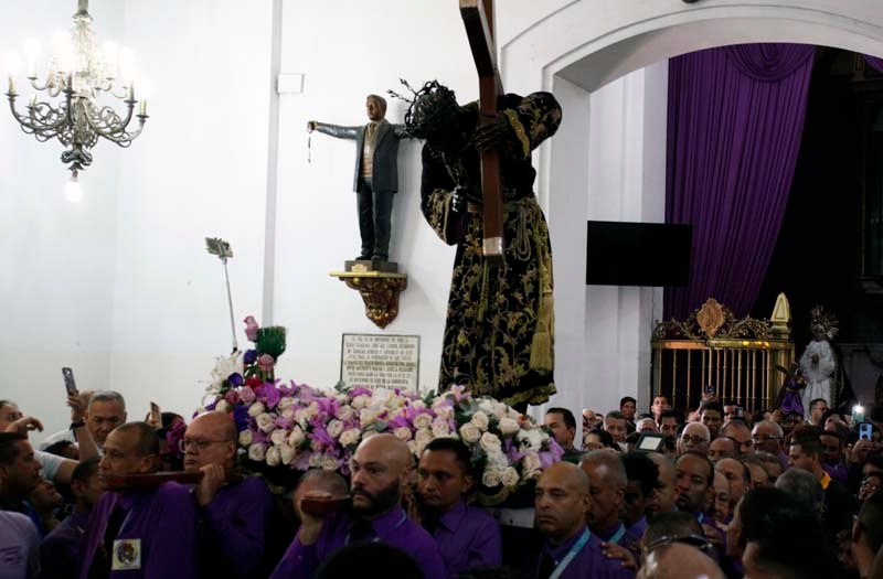 Fe y tradición: Venezuela sale a las calles durante la Semana Mayor