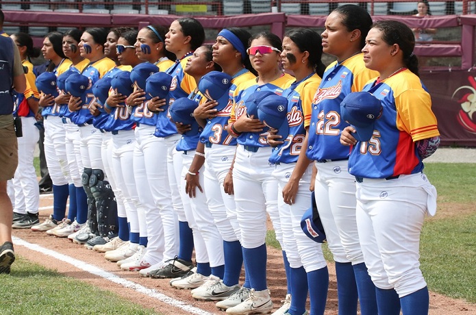 Venezuela en el grupo B de la Copa Mundial de Beisbol Femenino