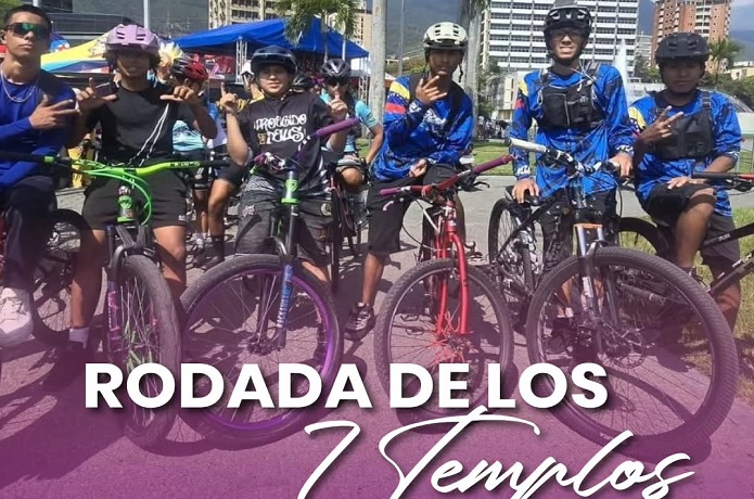 Rodada por los Siete Templos se activó a lo largo de toda Caracas