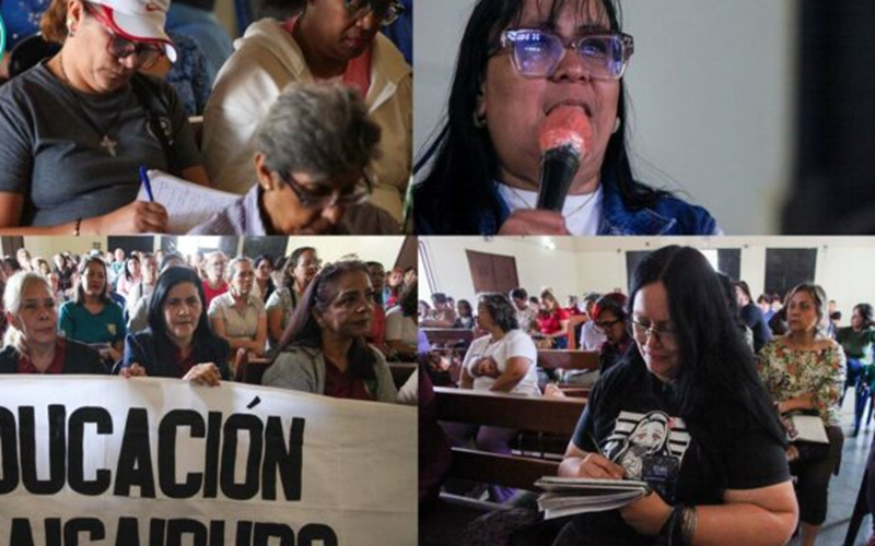 Movimiento Bolivariano de Maestros traza ruta hacia el 1 de mayo