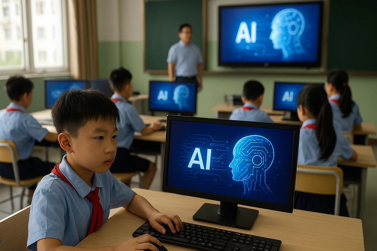 China impulsa programa educativo IA en todos los niveles académicos