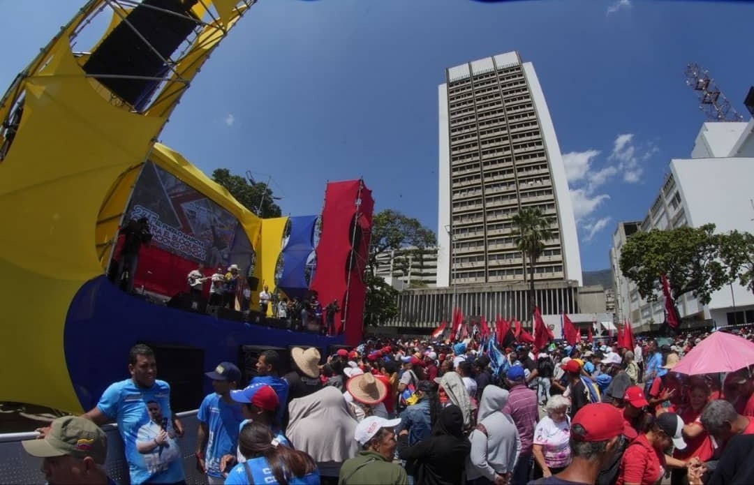 En unión cívico-militar-policial el pueblo venezolano se movilizó por las calles